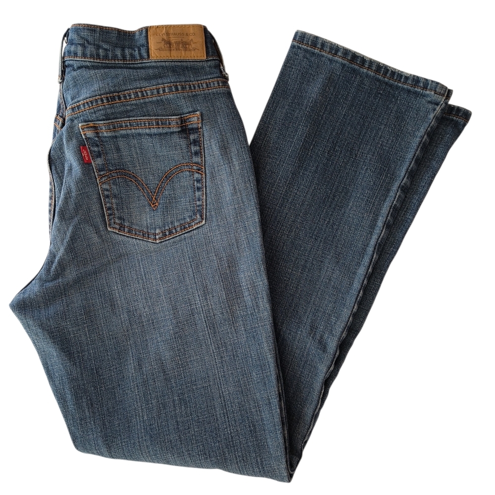 Levi's 505 Straight Leg Jeans Size 6 Short - Picture 1 of 7